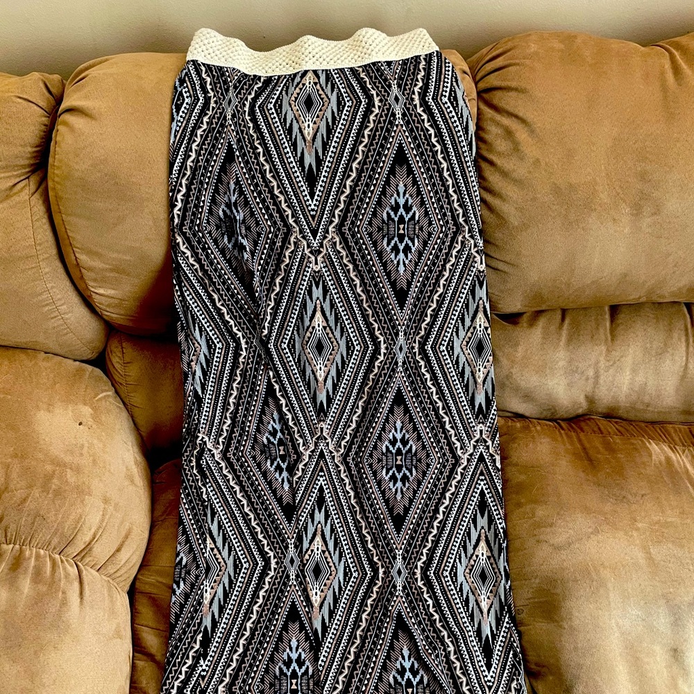 Size small long flowy skirt